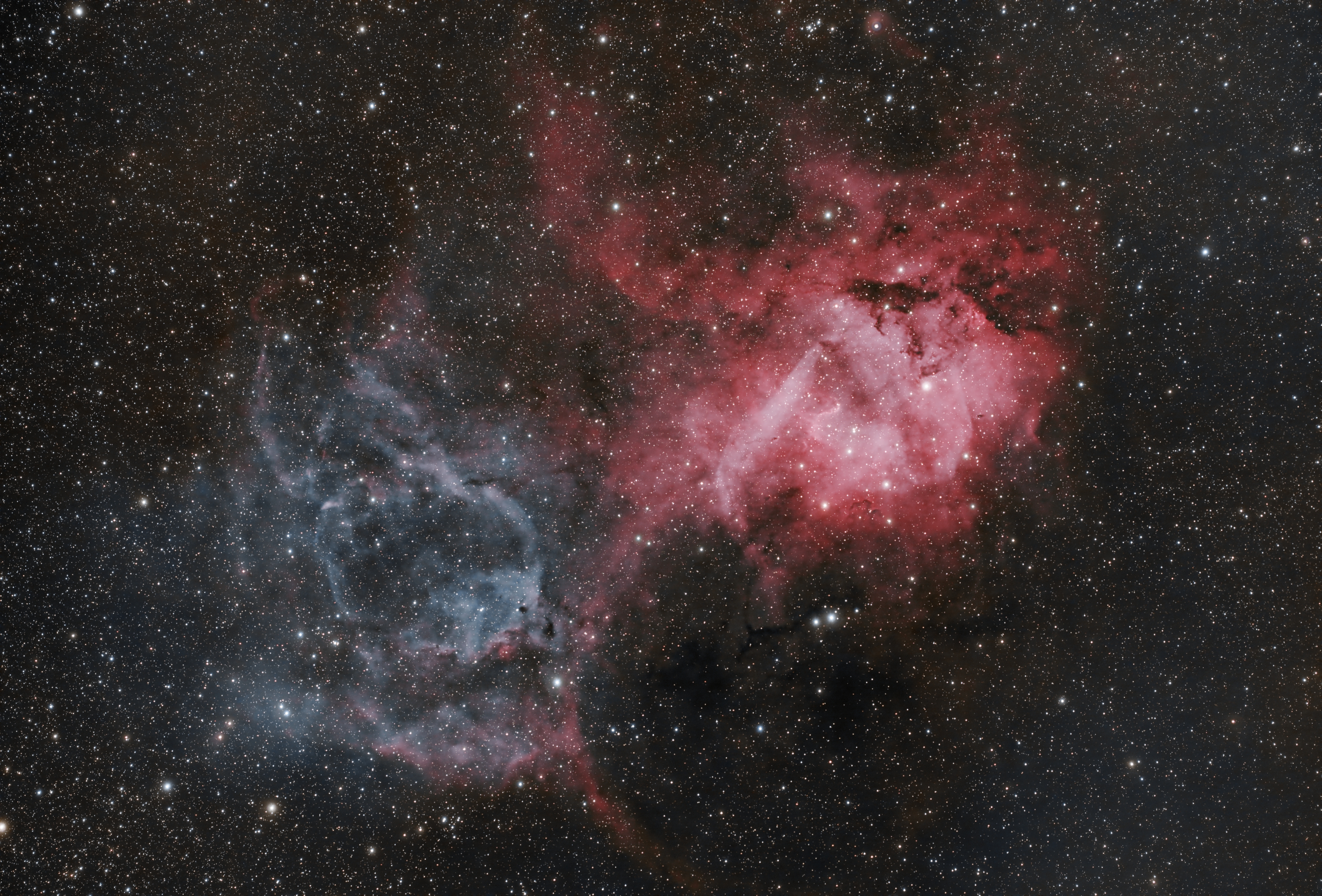 Lion Nebula Sh2-132
