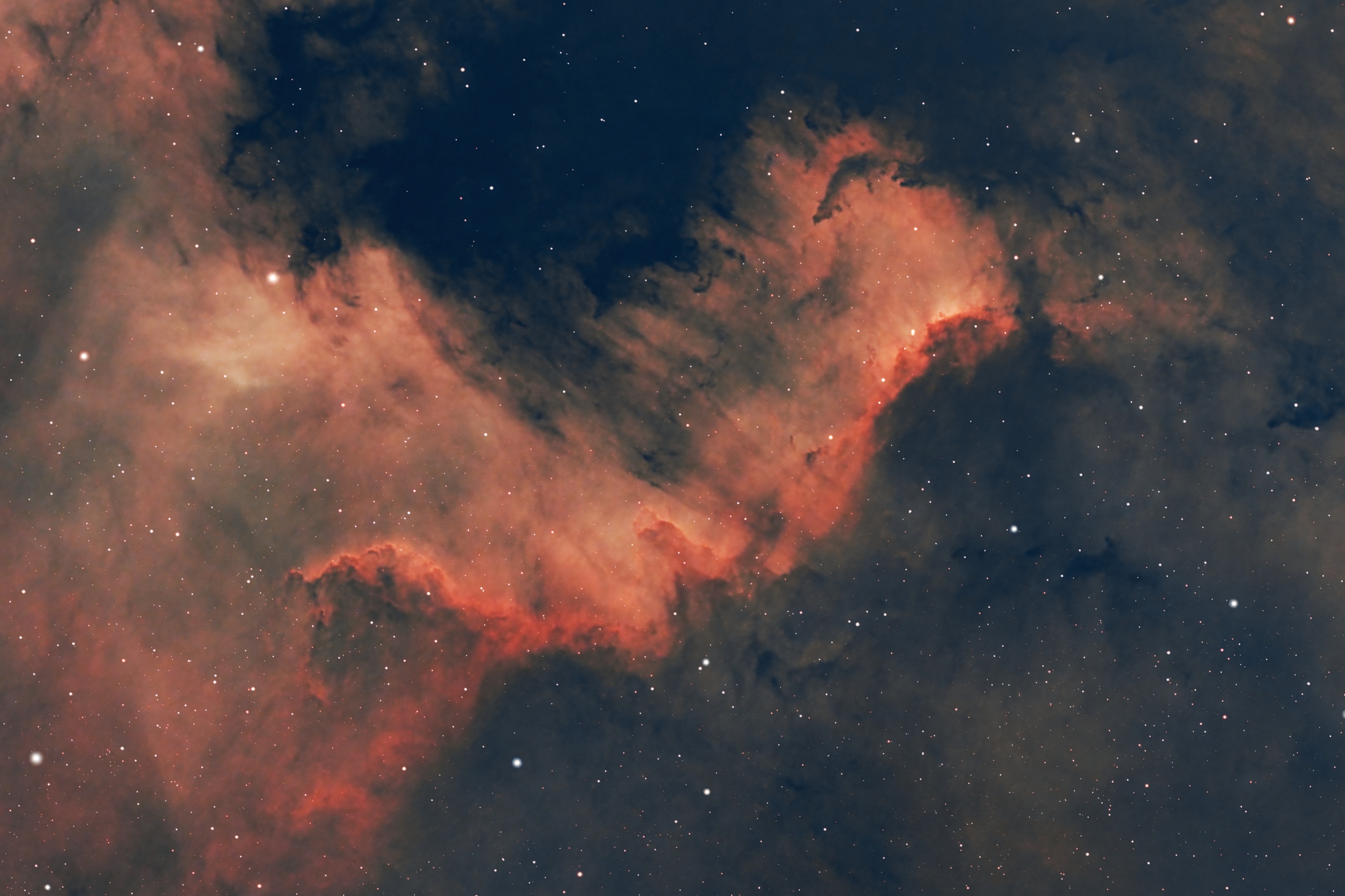 The Great Wall im Nordamerika Nebel (NGC 7000)