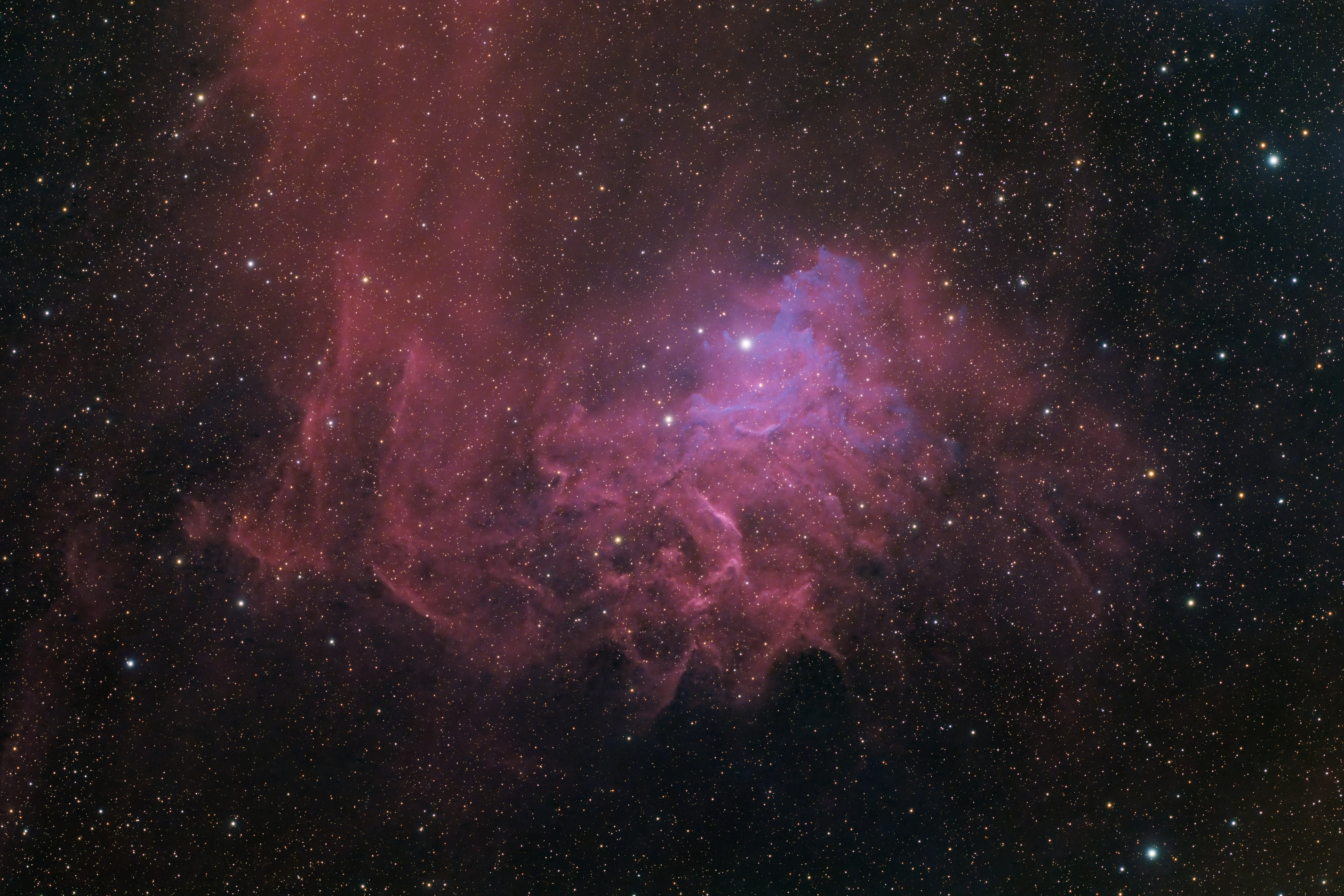 Flaming Star Nebula IC405