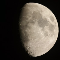 Mond vom 29.12.2006