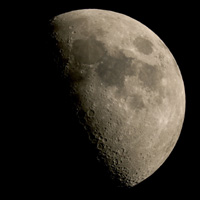Mond vom 26.03.2007