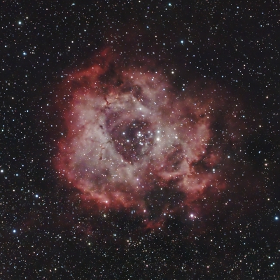 Rosetten Nebel NGC2244 vom 13.03.2023