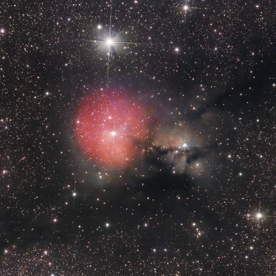 Kleiner Trifidnebel Sh2-82 vom 16.08.2023