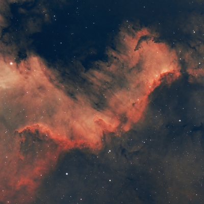 The Great Wall im Nordamerika Nebel (NGC 7000) vom 15.09.2023