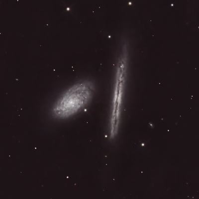 NGC4302 und NGC4298 vom 28.04.2025