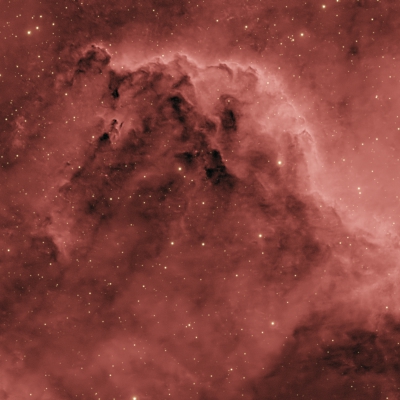 NGC7000 The Wall vom 18.08.2025
